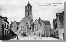 La Grand’Rue, le calvaire et l’abside de l’Église
