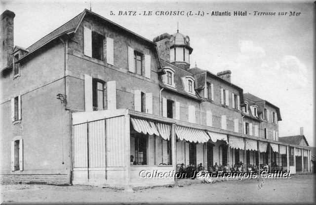 5. Batz - Le Croisic (L.-I.) - Atlantic Hôtel - Terrasse sur Mer