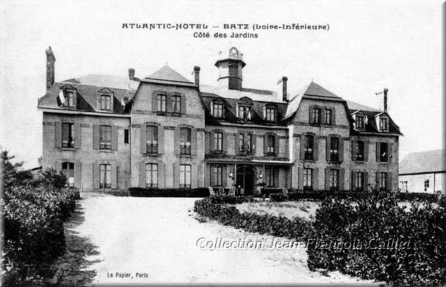 Atlantic-Hôtel - Batz (Loire-Inférieure) Côté des Jardins
