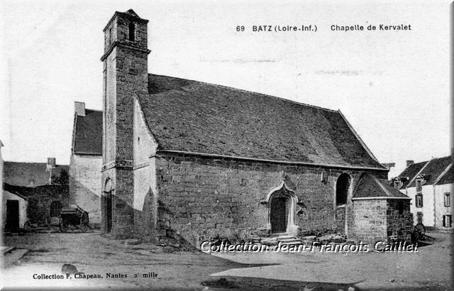 Batz - Chapelle de Kervalet