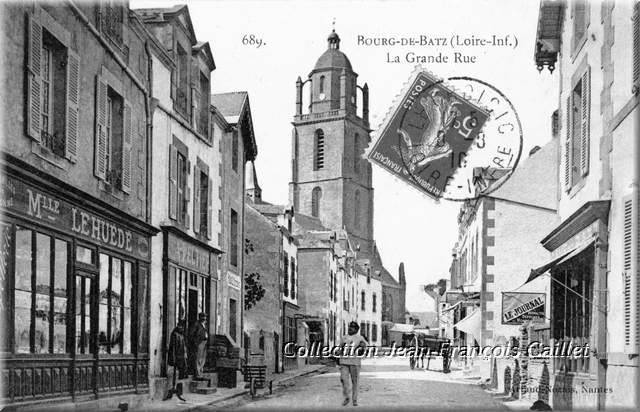 689. Bourg-de-Batz (Loire-Inf.) La Grande Rue