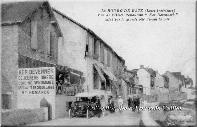 Le Bourg-de-Batz (Loire-Inférieure) Vue de l'hôtel 'Ker Devenneck'-2