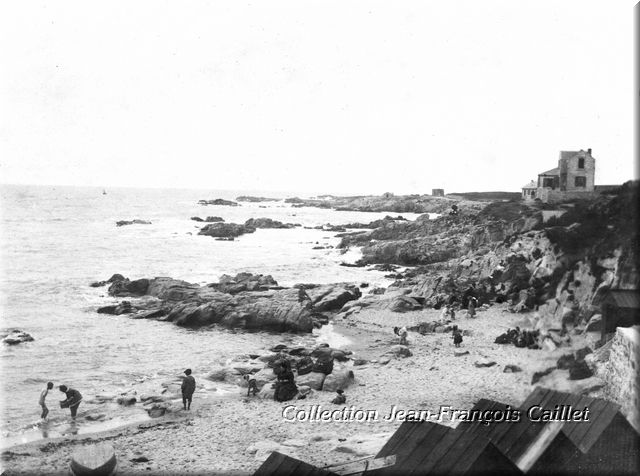 Batz - Photo Plage et Front de Mer vers 1898