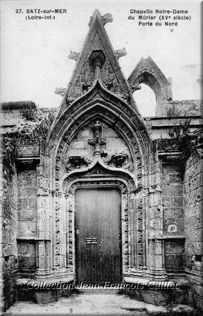 27 Batz-sur-Mer (loire-Inf.) Chapelle Notre-Dame du Mûrier Porte du Nord