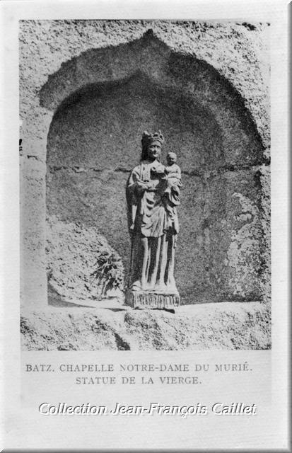 Batz. Chapelle Notre-Dame du Mûrié, Statue de la Vierge