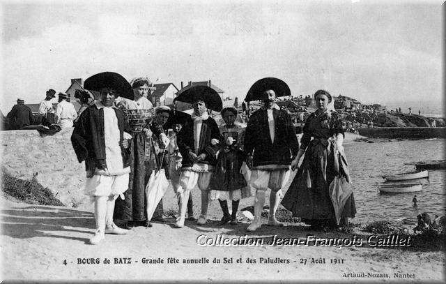 4 - Bourg-de-Batz - Grande fête annuelle du Sel et des Paludiers - 27 août 1911