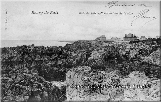 3 Bourg de Batz Baie de Saint-Michel - Vue de la côte