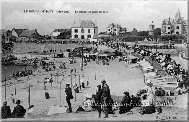 1206 Le Bourg-de-Batz ( Loire-Inf.) - La plage un jour de fête
