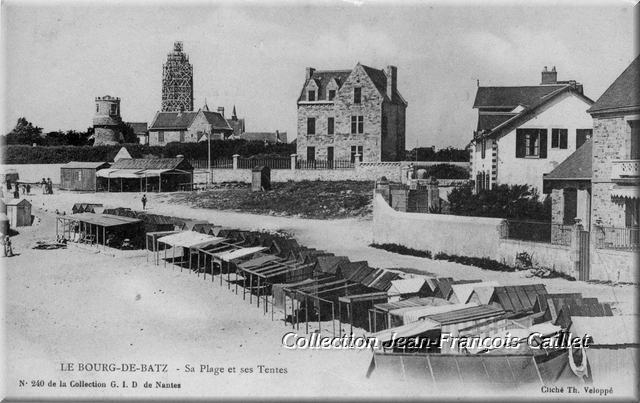 240 Le Bourg-de-Batz - Sa Plage et ses Tentes