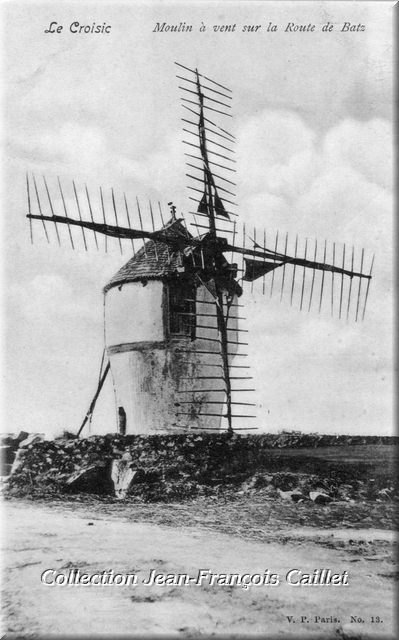 13. Le Croisic - Moulin à vent sur la Route de Batz