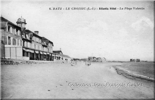 6. Batz - Le Croisic (L.-I.) - Atlantic Hôtel - La Plage Valentin