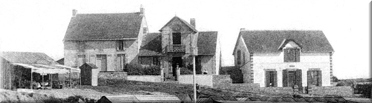 Villas anciennes de Saint-Michel, vue globale.